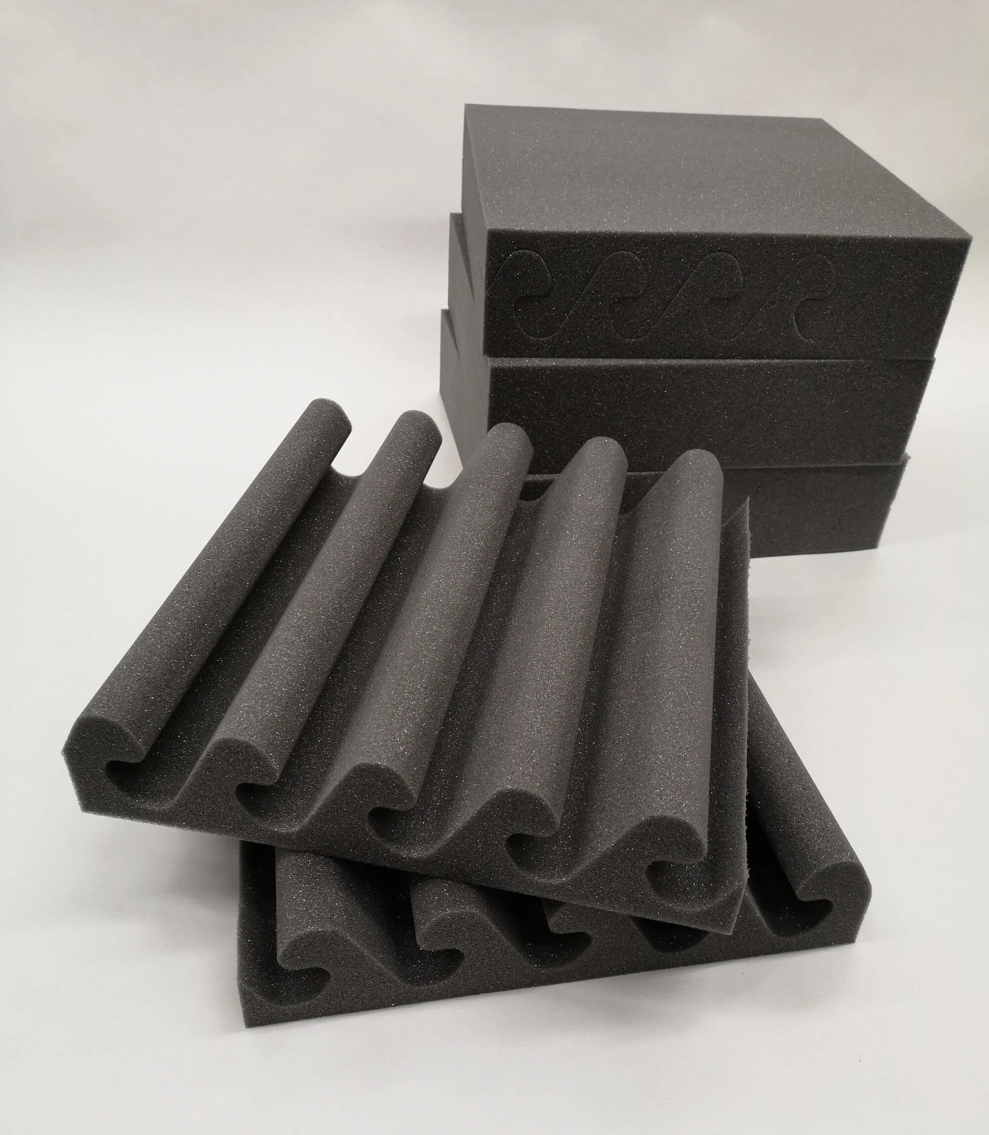 Wave acoustic foam tile 12 pack — Acoustic foam